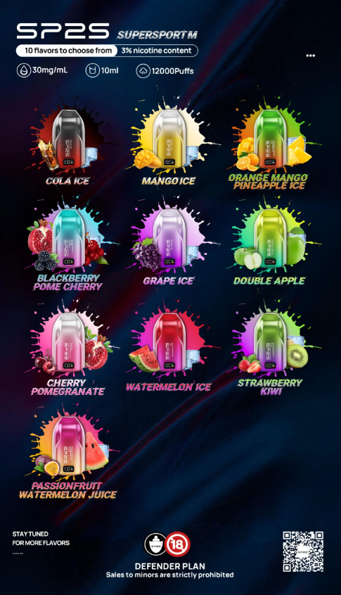 SP2S 9000 PUFFS 3%尼古丁 拋棄式電子煙 澳洲版 台灣現貨 1 SP2S 9000 PUFFS 3%尼古丁 拋棄式電子煙 澳洲版 台灣現貨