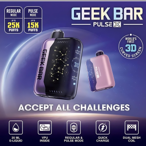 美歐爆款！GEEK BAR Pulse X 25000 口一次性電子煙 台灣現貨秒发 拋棄式霧化棒快速出貨