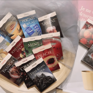 TUTX 煙彈台灣現貨，三顆盒裝霧化彈，支援通用一代主機，提供 21 種口味選擇。快速出貨，買十盒送主機