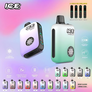 ICE FREEZE 10000 PUFFS 拋棄式電子煙 | 四檔可調涼度 | 持久使用 高效無煙體驗