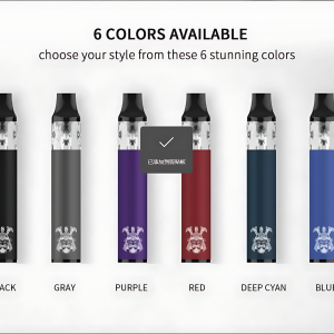 將軍S1 DISPOSABLE BARS 一次性註油電子煙主機 拋棄式電子煙 可重複註油 台灣電子煙批發