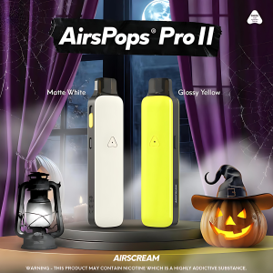 【AIRSCREAM AirsPops Pro II 氣泡二代】英國設計小煙主機｜全新升級｜台灣現貨快速出貨