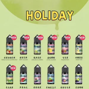 【HOLIDAY 假日鹽煙油】30ml/35mg 丁鹽小煙油|小煙專用煙油|台灣現貨快速出貨