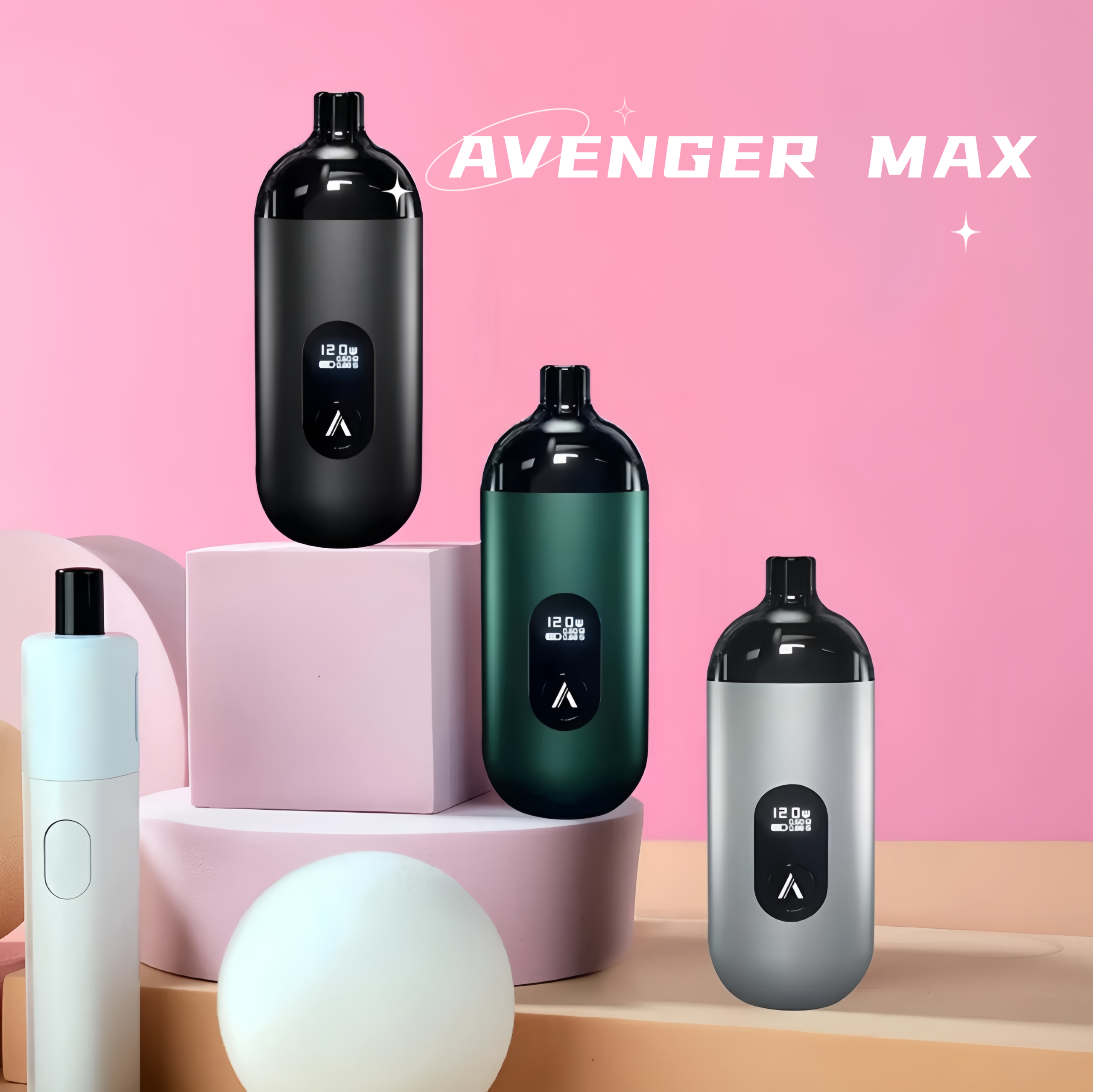 【AVENGER MAX 復仇者小煙主機】40W輸出|Type-C快充設計|0.6Q/1.0Ω成品芯|台灣現貨快速出貨 1 【AVENGER MAX 復仇者小煙主機】40W輸出|Type-C快充設計|0.6Q/1.0Ω成品芯|台灣現貨快速出貨