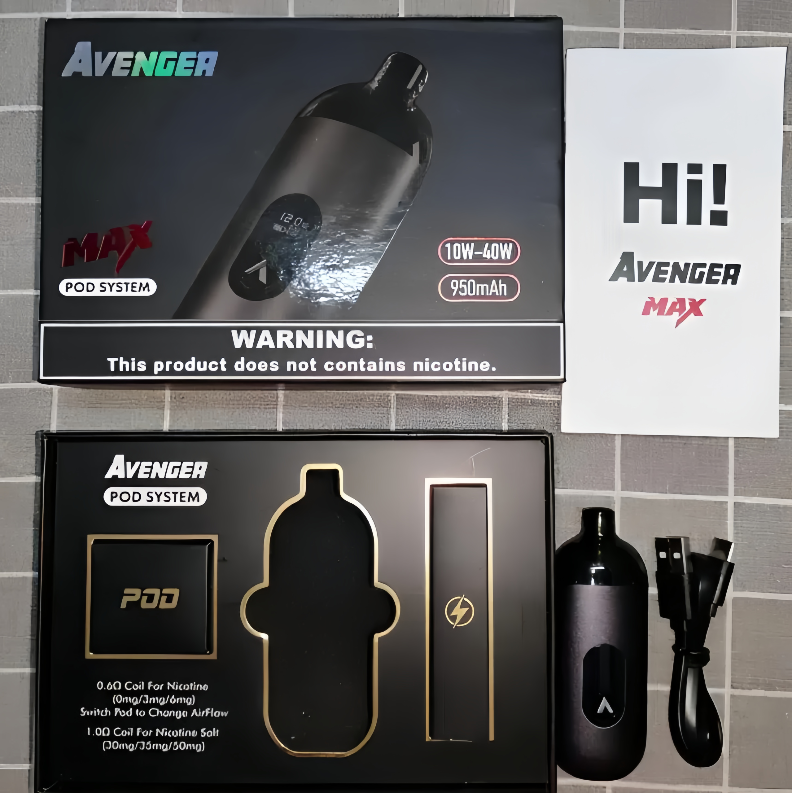 【AVENGER MAX 復仇者小煙主機】40W輸出|Type-C快充設計|0.6Q/1.0Ω成品芯|台灣現貨快速出貨 2 【AVENGER MAX 復仇者小煙主機】40W輸出|Type-C快充設計|0.6Q/1.0Ω成品芯|台灣現貨快速出貨 - 图片 2