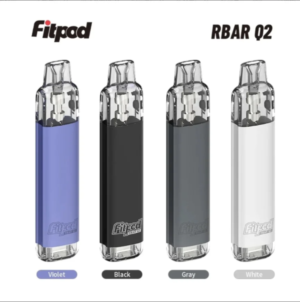 Fitpod RBAR Q2 可重複注油一次性主機|抛棄式電子菸|台灣電子煙批發|現貨供應